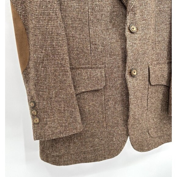 vintage 60s TWEED WOOL BLAZER jacket sport coat 36S - Picture 7 of 12